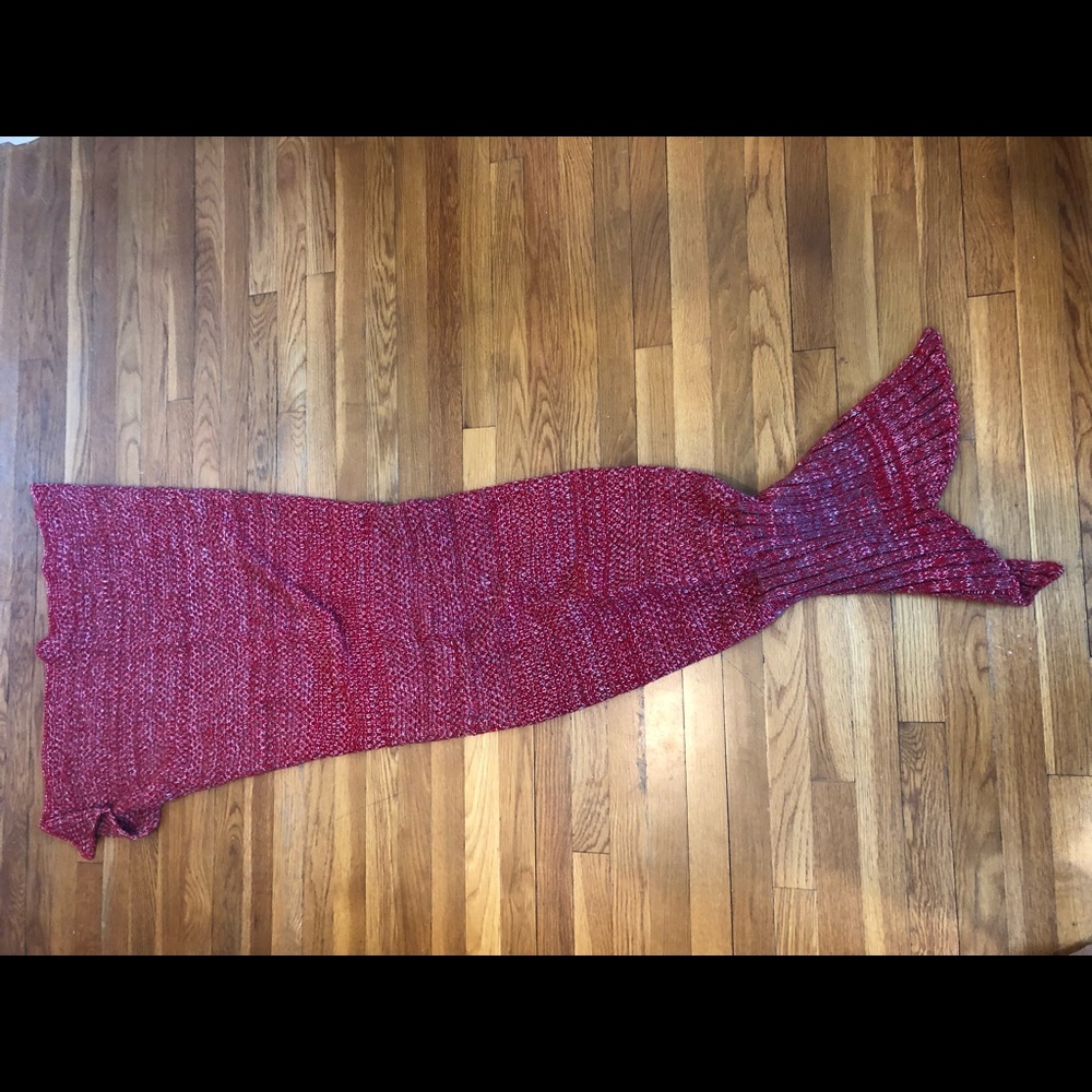 MERMAID tail blanket!!! New condition!